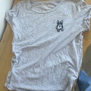 Loft French Bulldog T-shirt
